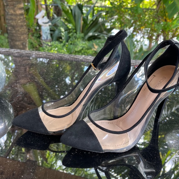 BCBGeneration, PVC and Black Pumps - Picture 4 of 4